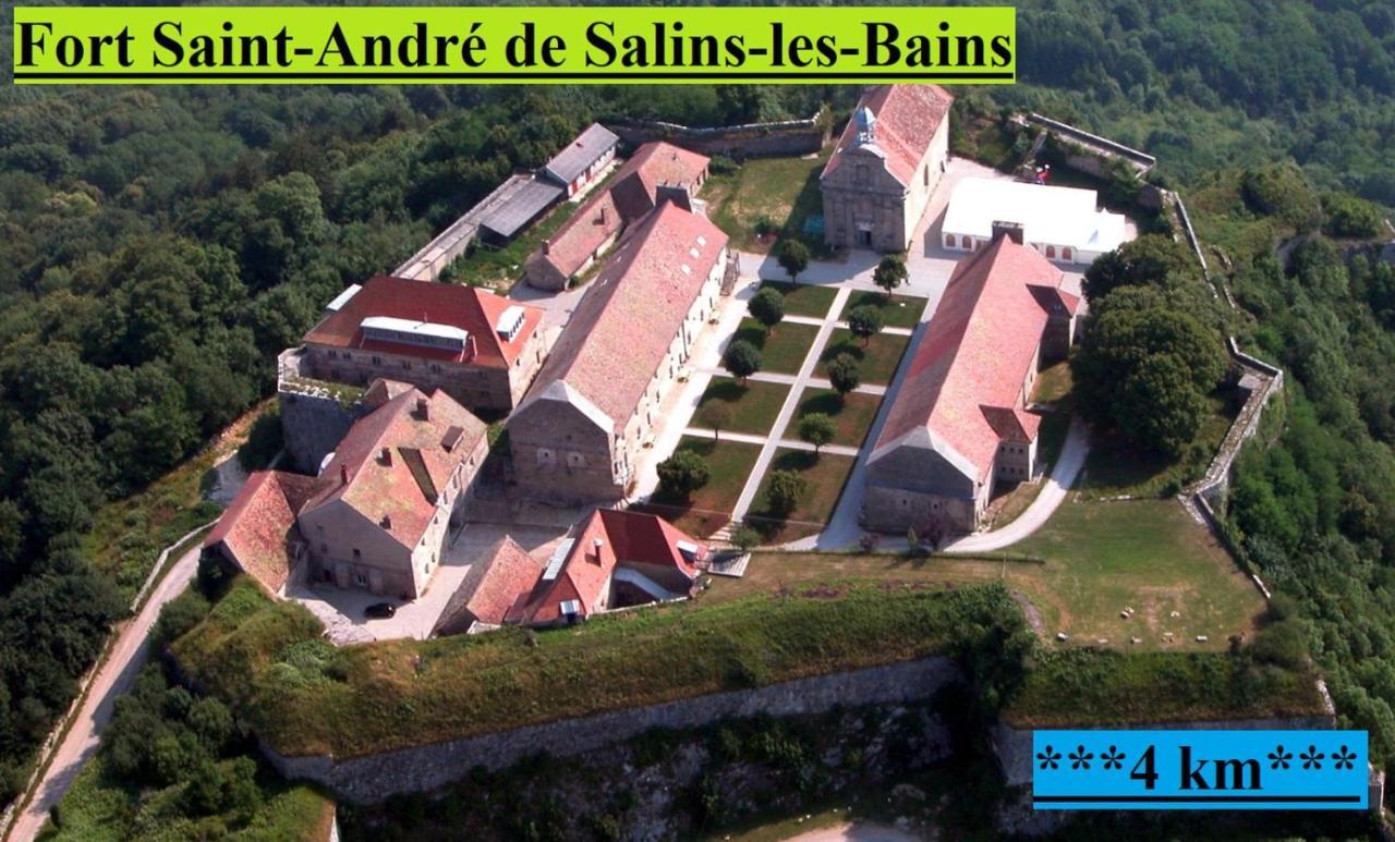 Appartement Cosy Pink Salins Les Bains Екстер'єр фото